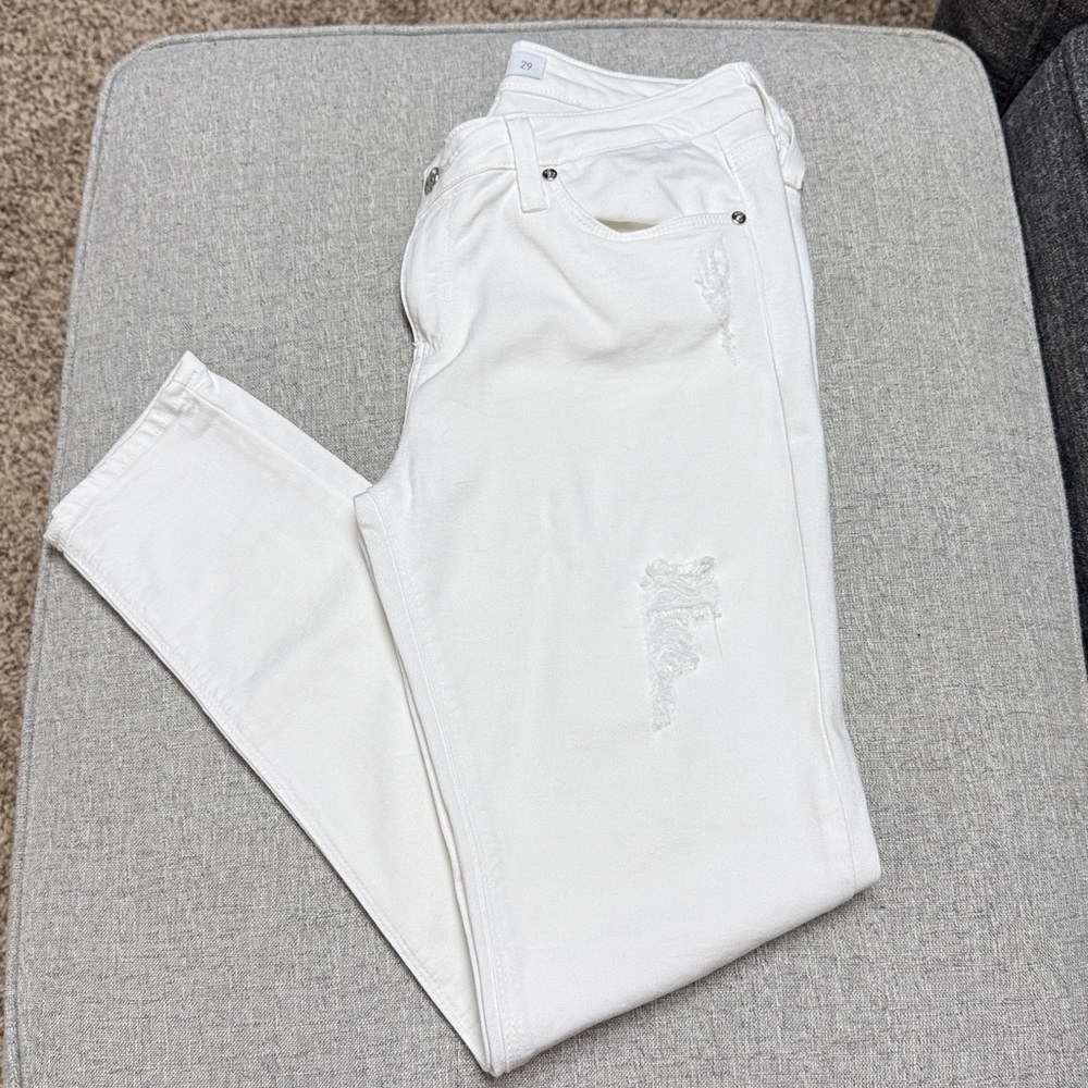 Just Black Crisp White Jeans